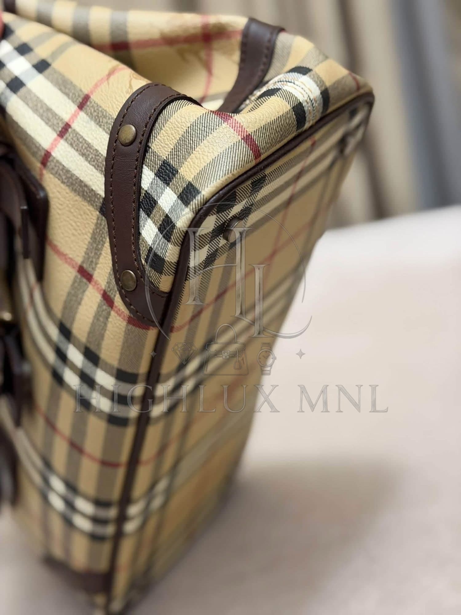Burberry Buckle Satchel Small Handbag — photo 7