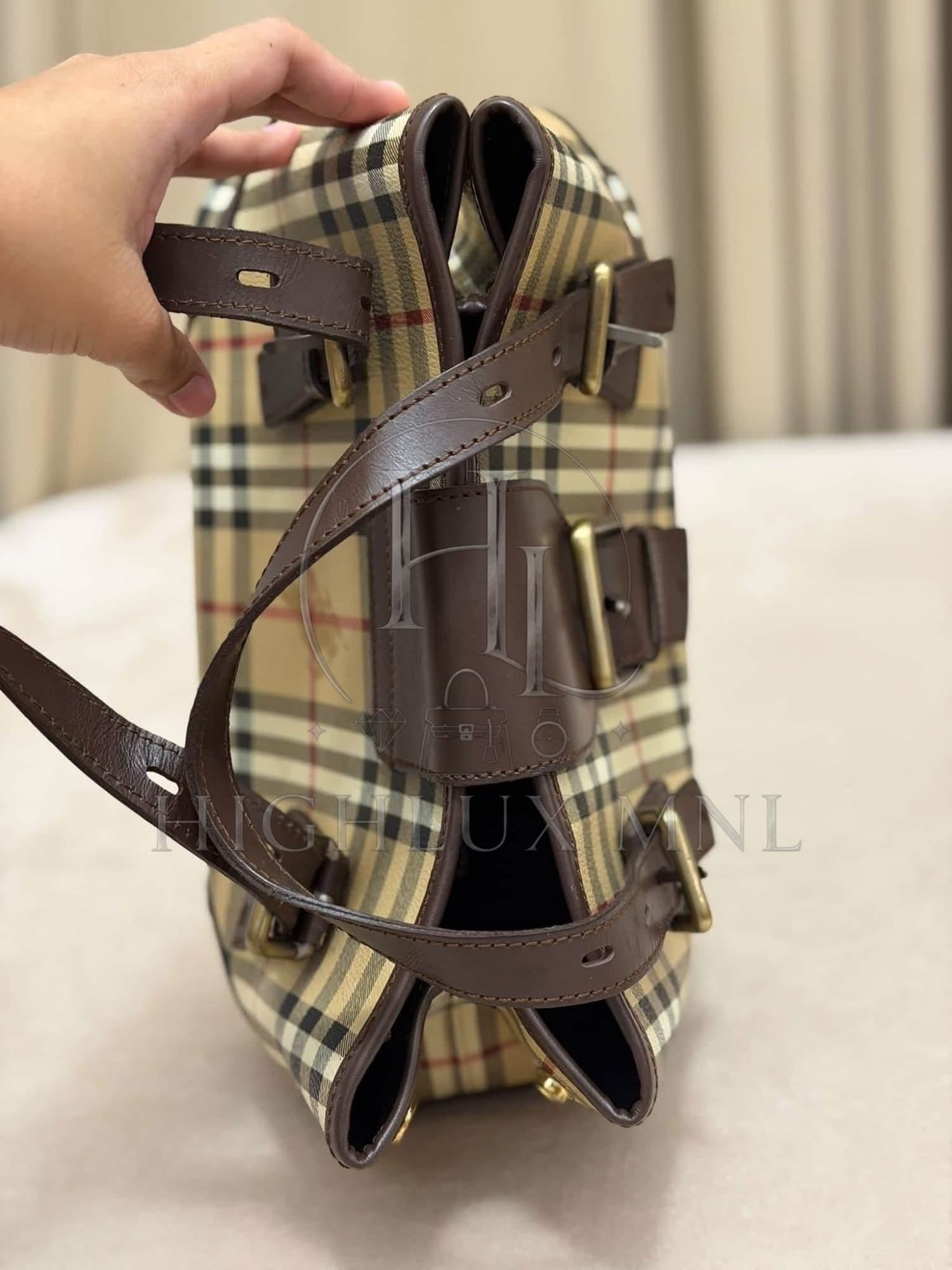 Burberry Buckle Satchel Small Handbag — photo 10