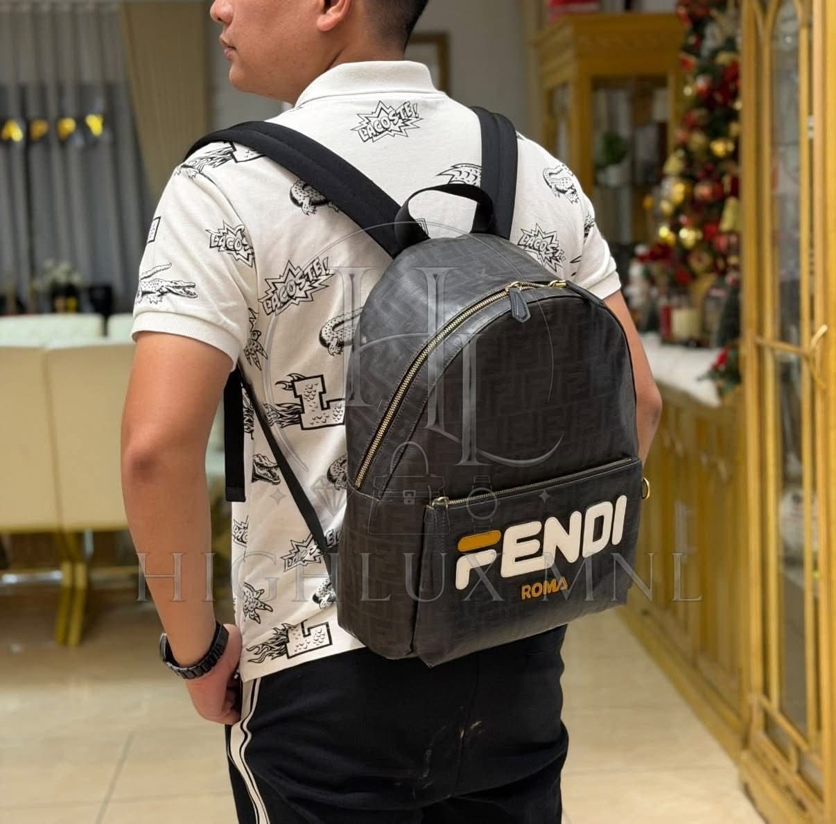 Fendi Coated Canvas Backpack — photo 2