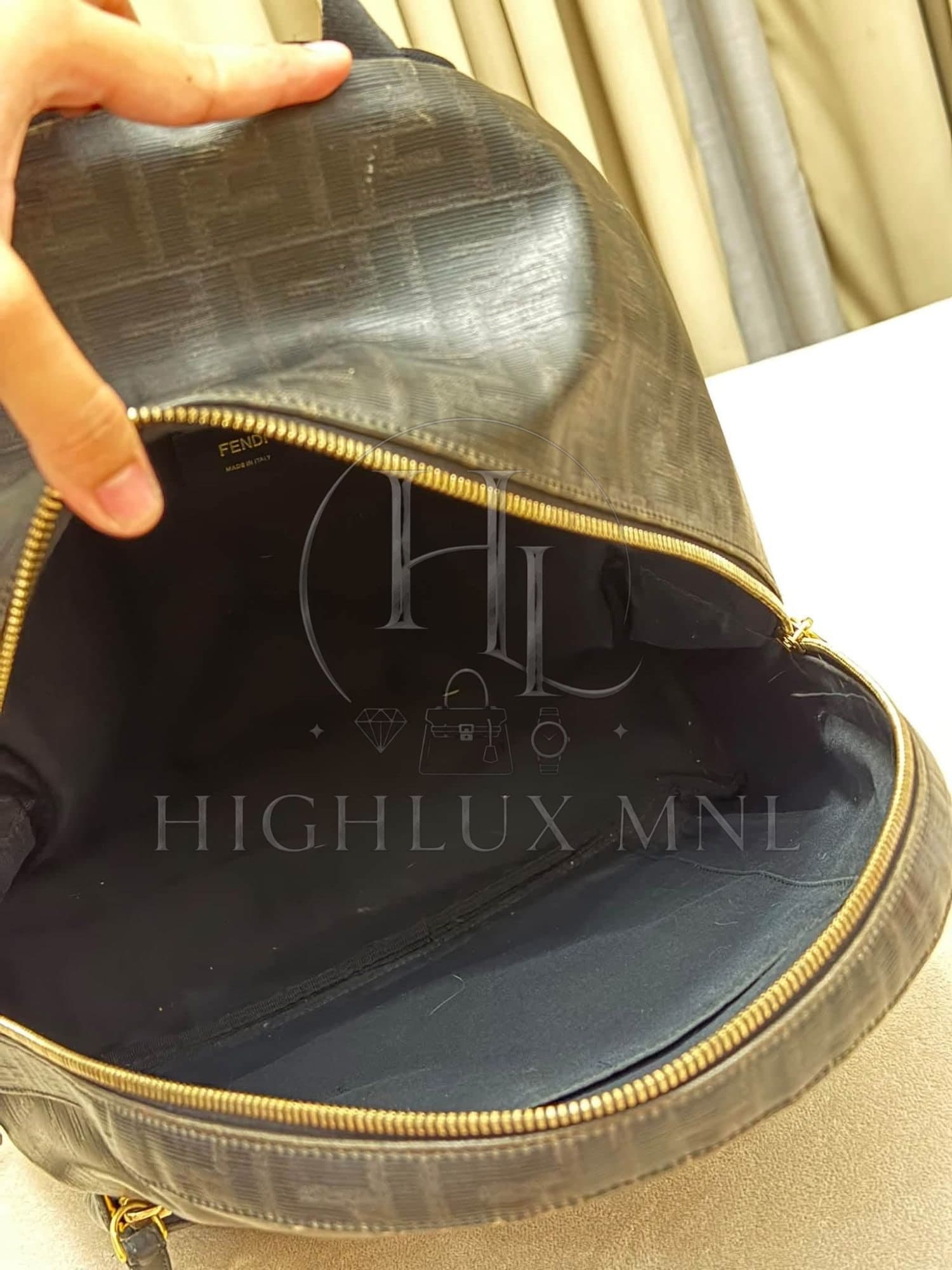 Fendi Coated Canvas Backpack — photo 8