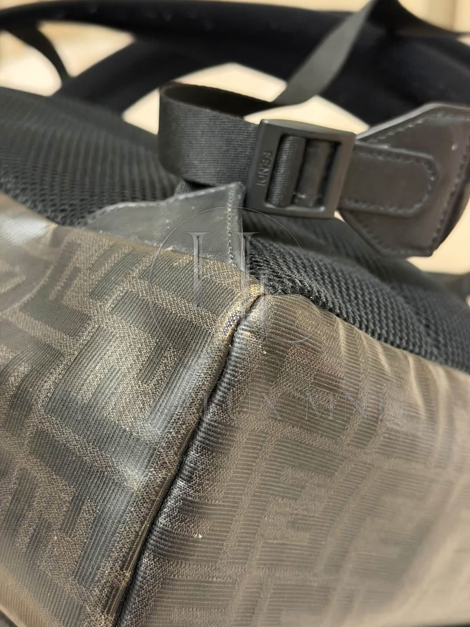 Fendi Coated Canvas Backpack — photo 12