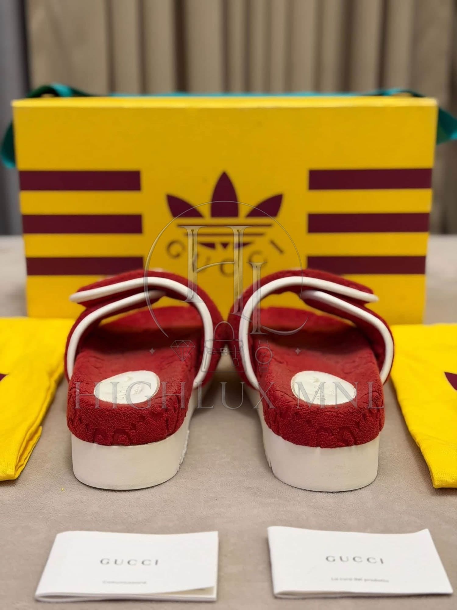 Gucci X Adidas Monogram Slide size 37 — photo 5