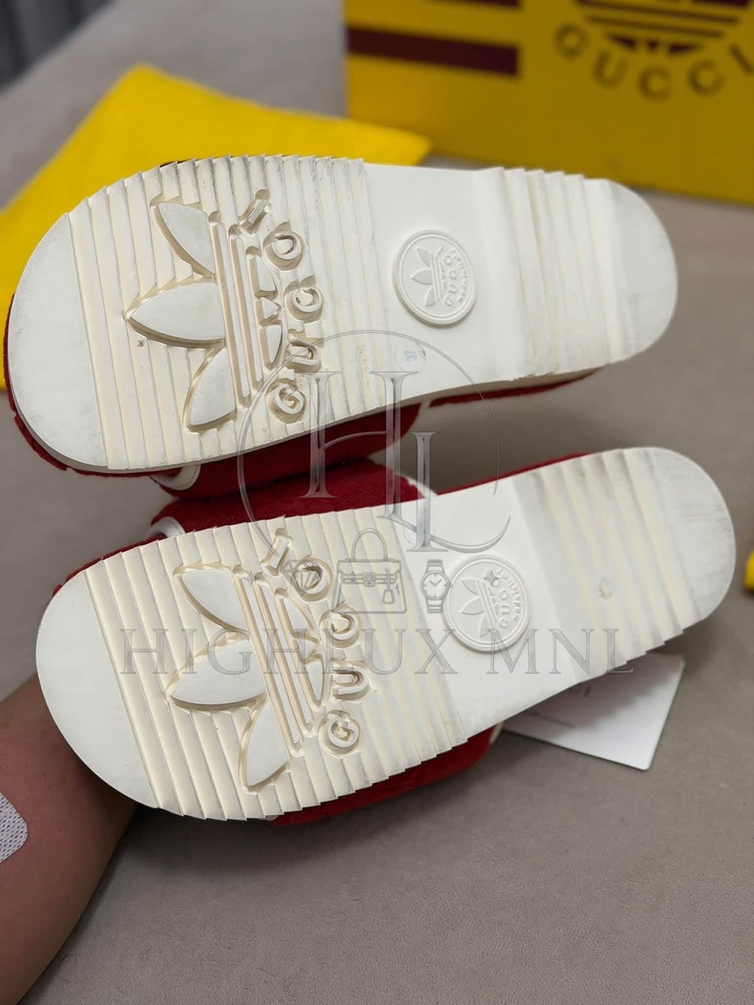 Gucci X Adidas Monogram Slide size 37 — photo 6