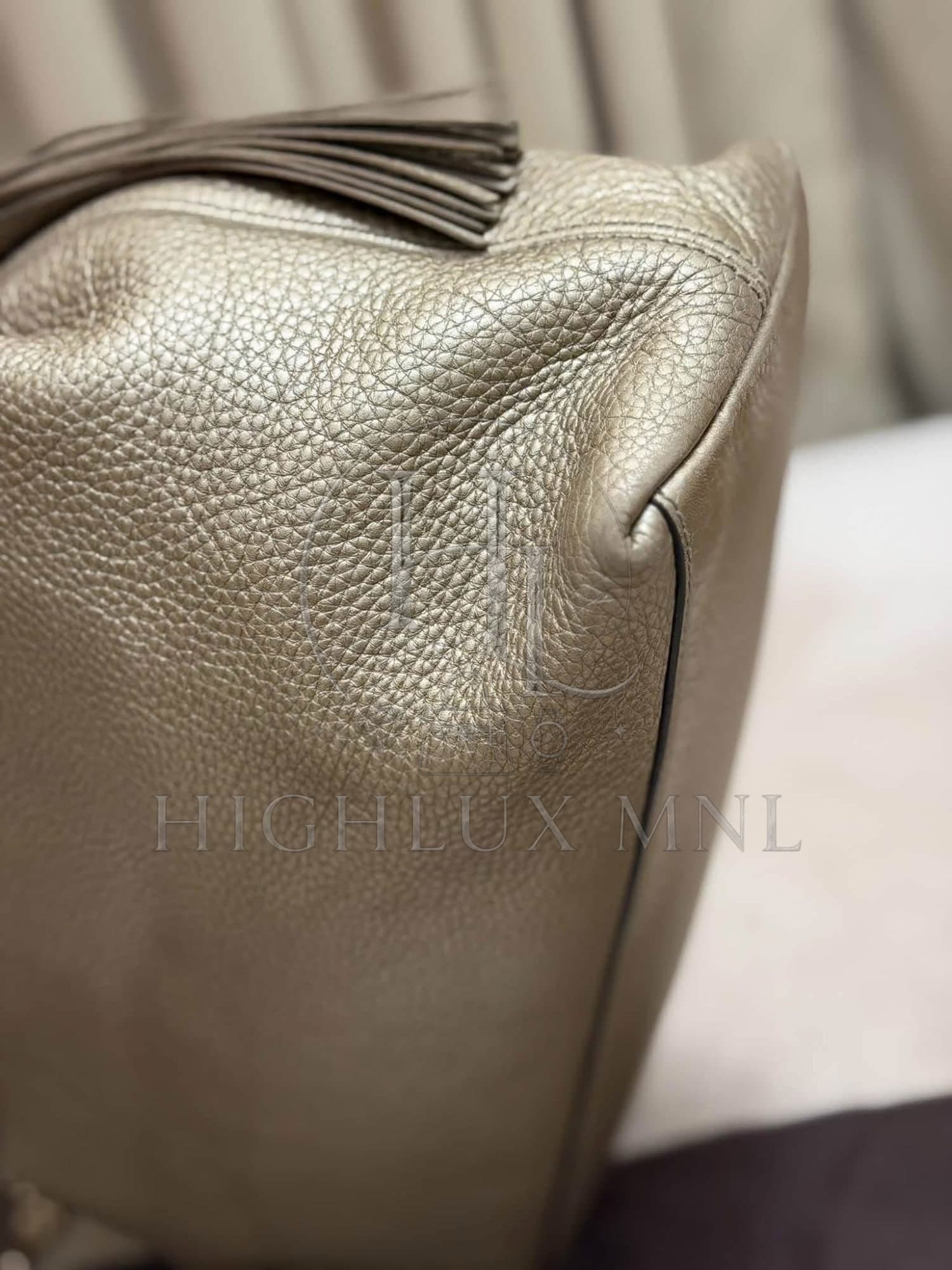 Gucci Soho Medium Metallic Chain Tote Bag — photo 7