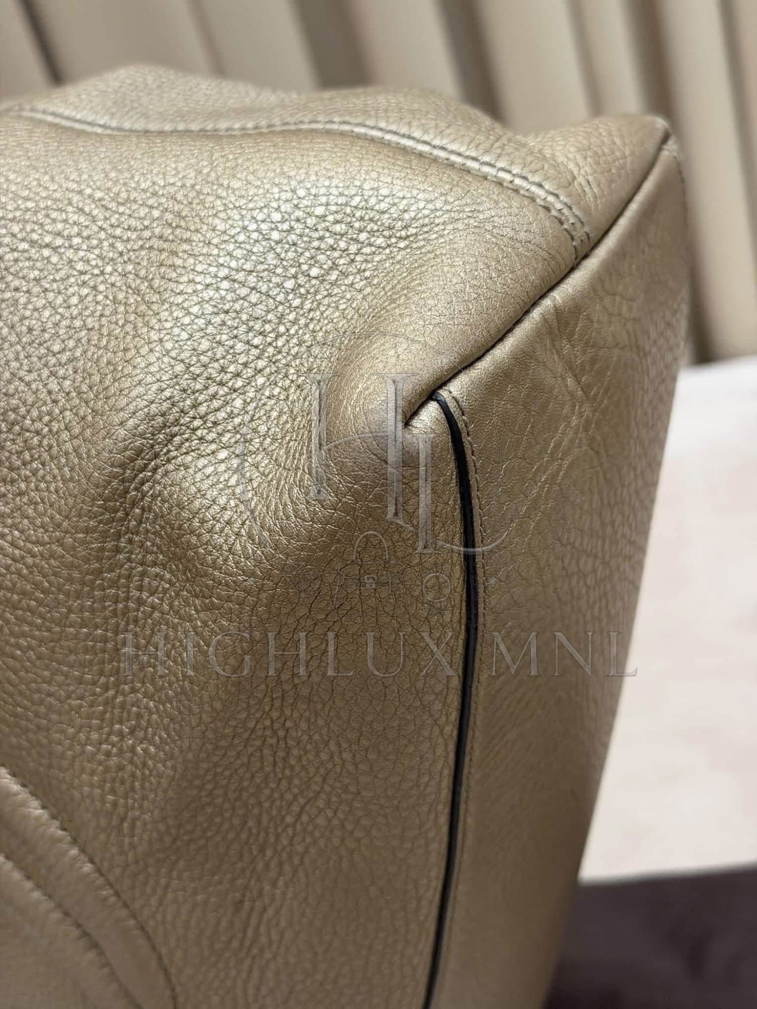 Gucci Soho Medium Metallic Chain Tote Bag — photo 8