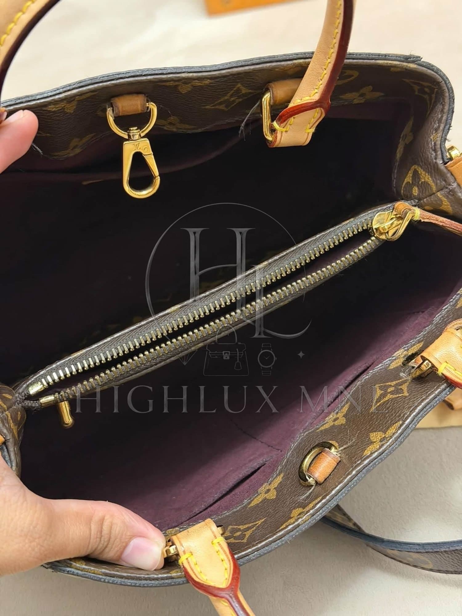 Louis Vuitton Montaigne BB size — photo 11