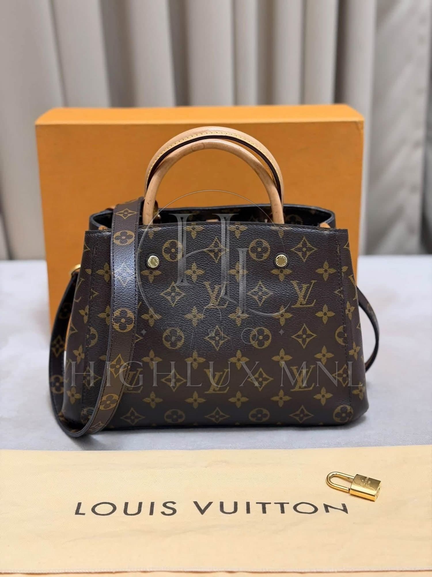 Louis Vuitton Montaigne BB size — photo 2