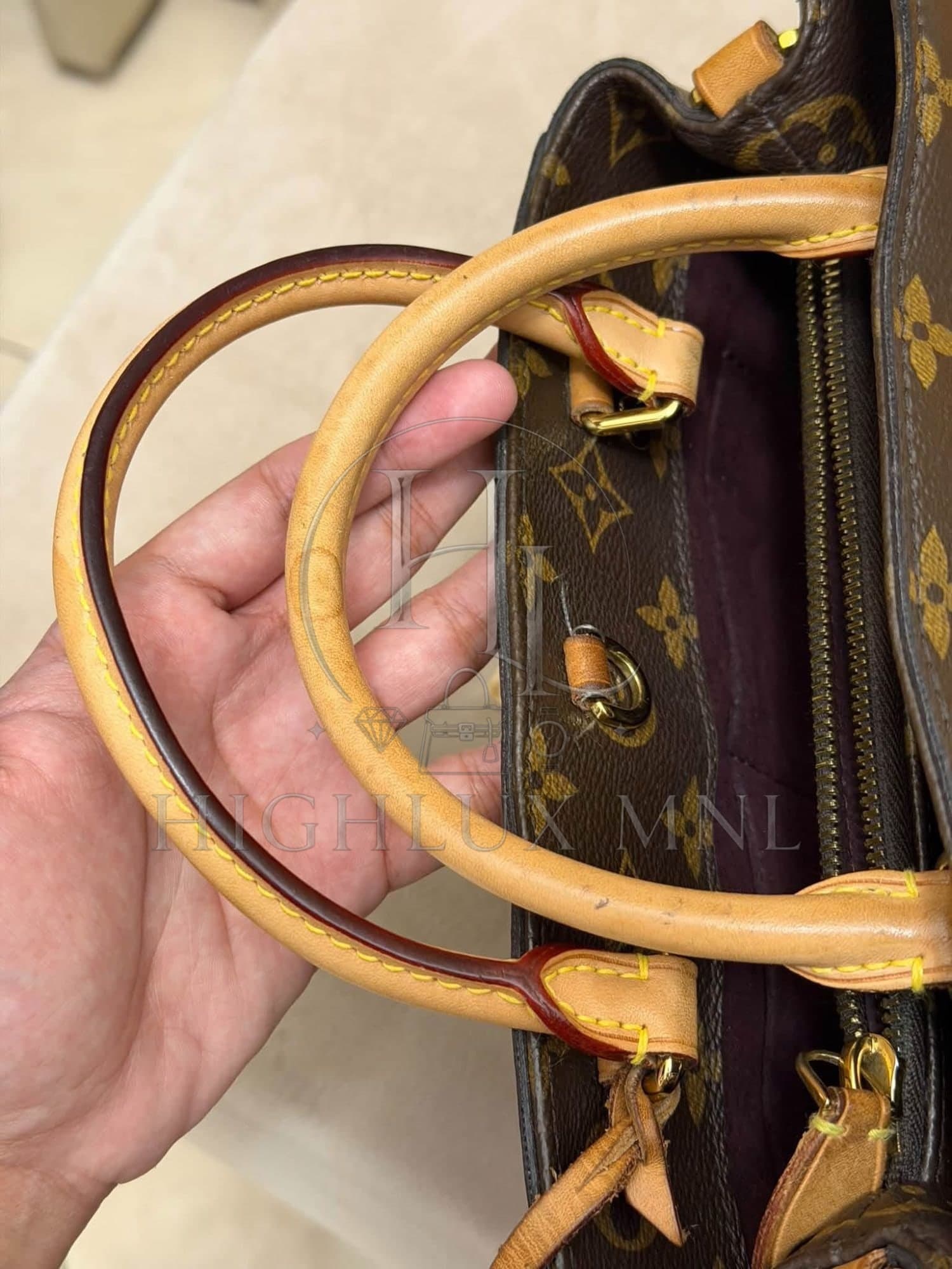 Louis Vuitton Montaigne BB size — photo 14